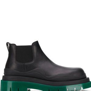Bottega Veneta Tire Ankle Chelsea Boots Men -  size US 11/EU 45